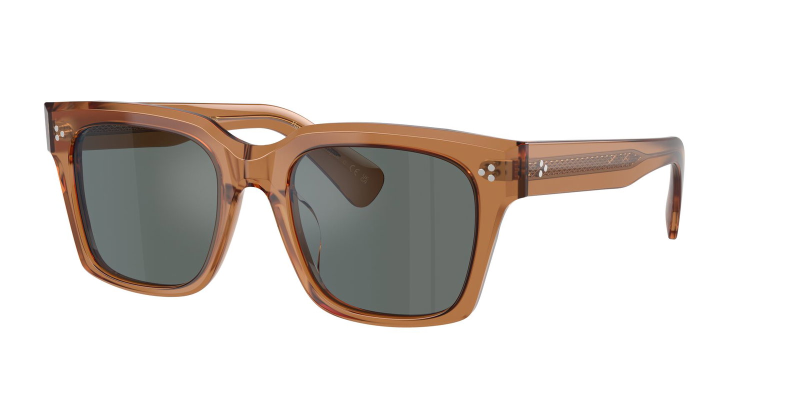  Das Bild zeigt die Oliver Peoples Sonnenbrille OV5564SU 1783W5 leicht seitlich.